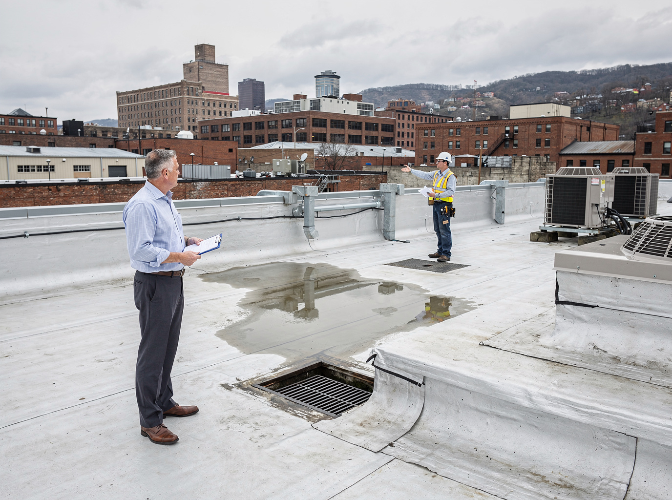 Navigating Commercial Roof Drainage: A Pittsburgh Business Owner's Guide