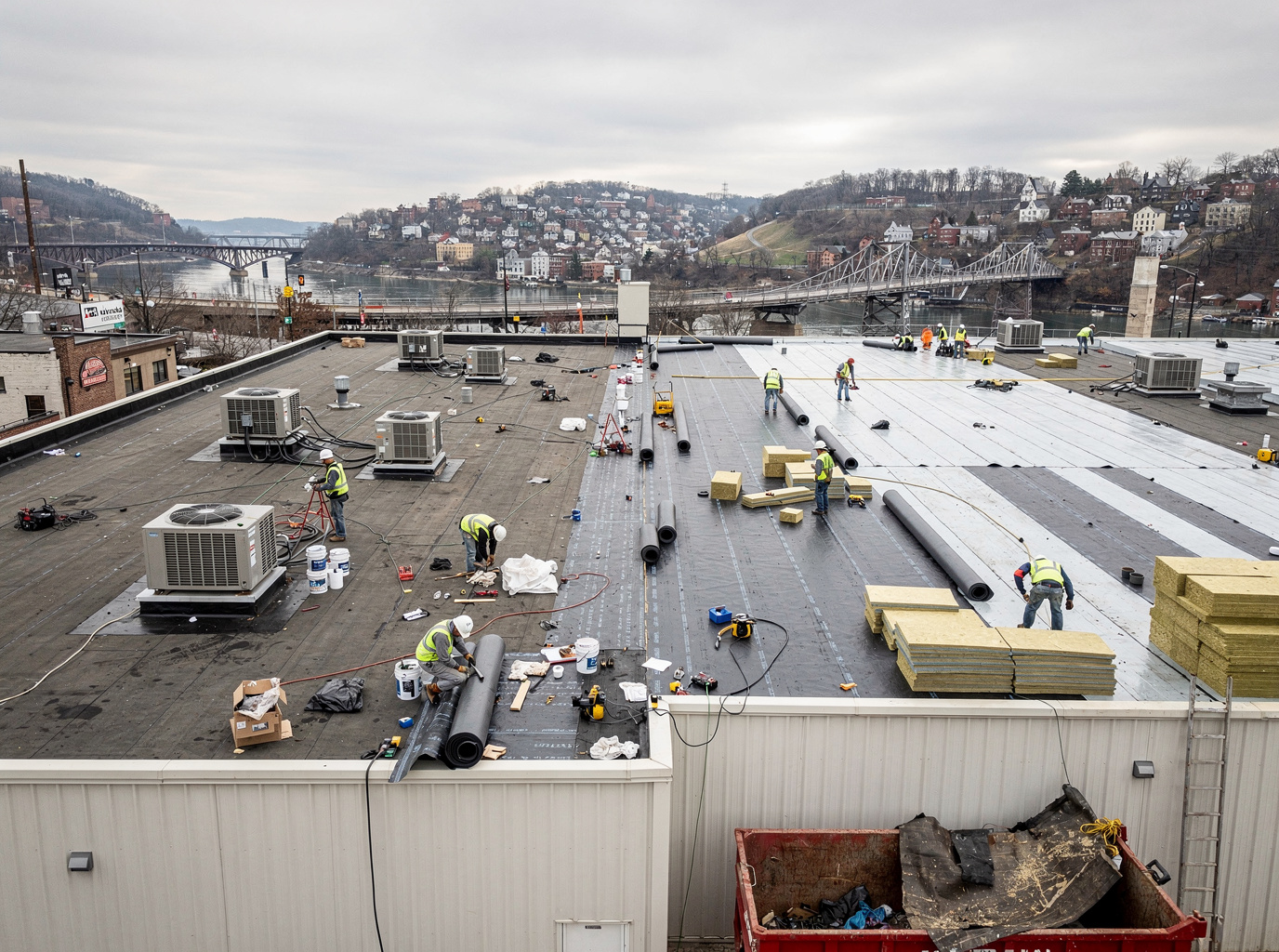 Understanding Commercial Roof Repair vs. Replacement in Pittsburgh