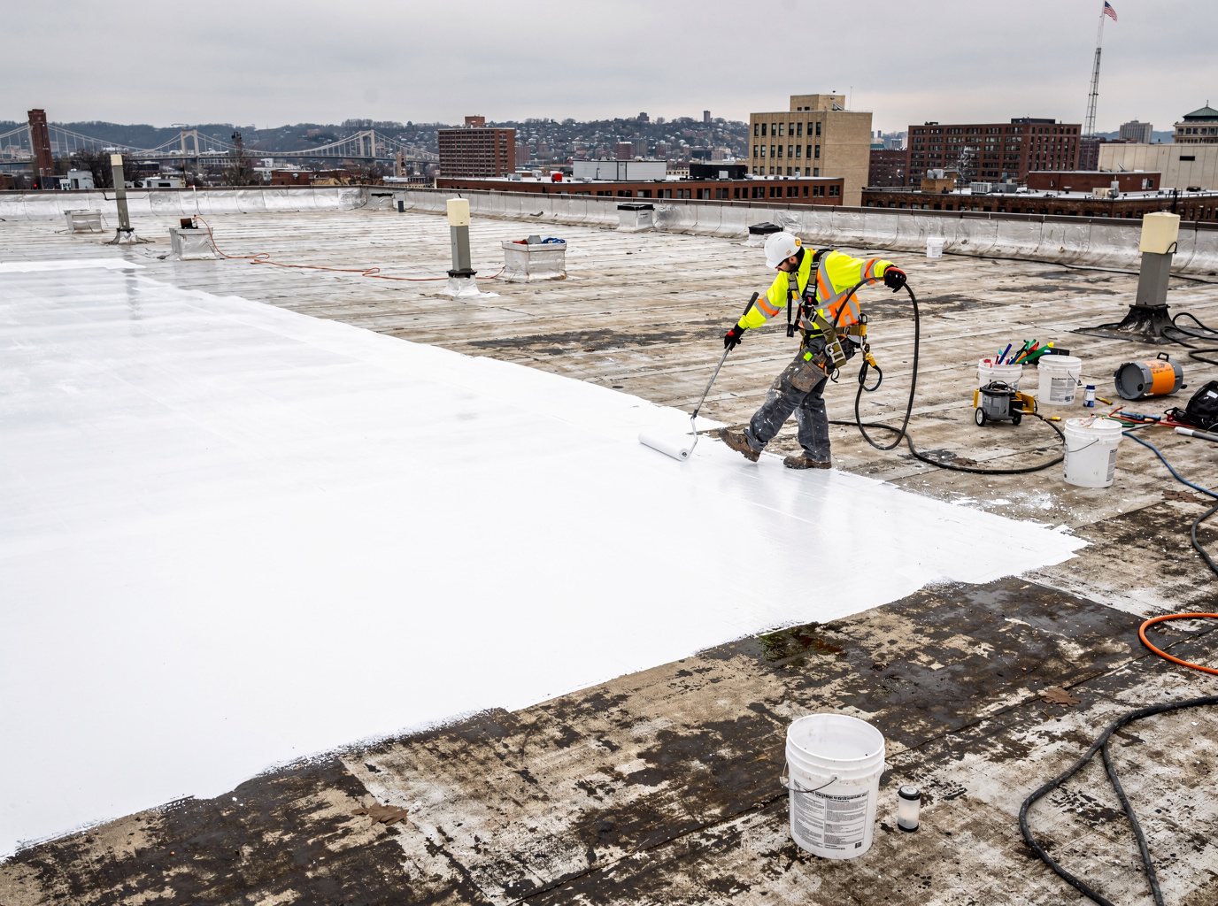 Commercial Roof Coatings & Restoration in Pittsburgh