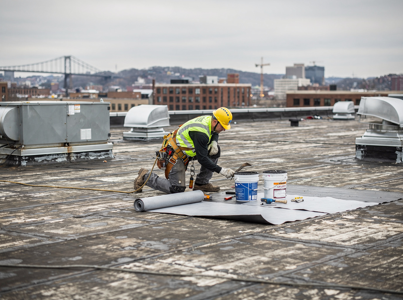 Commercial Roof Repair in Pittsburgh